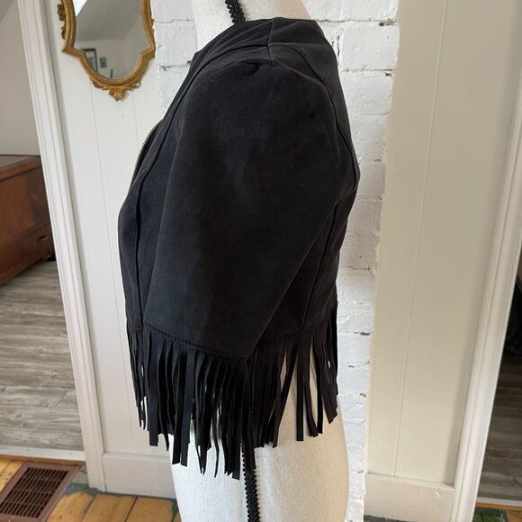 Crop Fringe Jacket (XS) - Picture 6 of 7